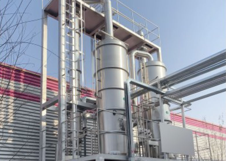 Falling Film Vacuum Evaporator